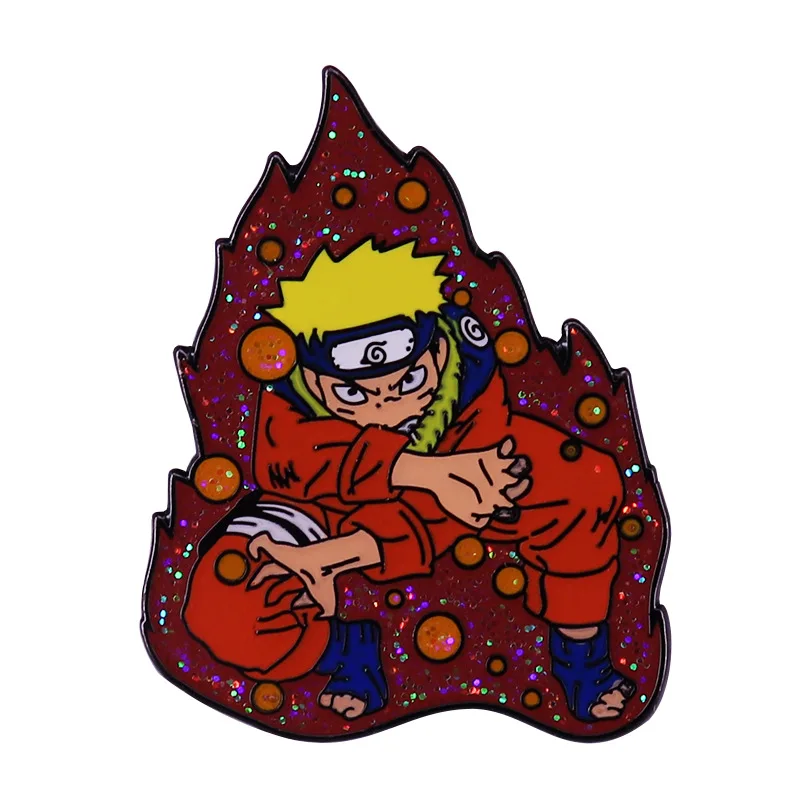 В виде милого героя аниме ТВ эмаль на булавке для сбора облако металлический