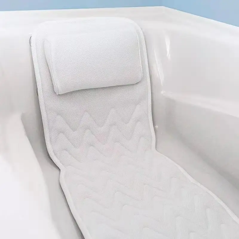 Non-slip Spa Bathtub Mat Mattress Pad Super Thick Breathable