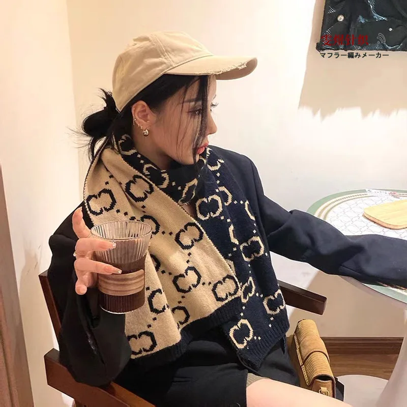 Роскошный бренд 2021 хлопок женская большая шаль имитация кашемира шарф осень и