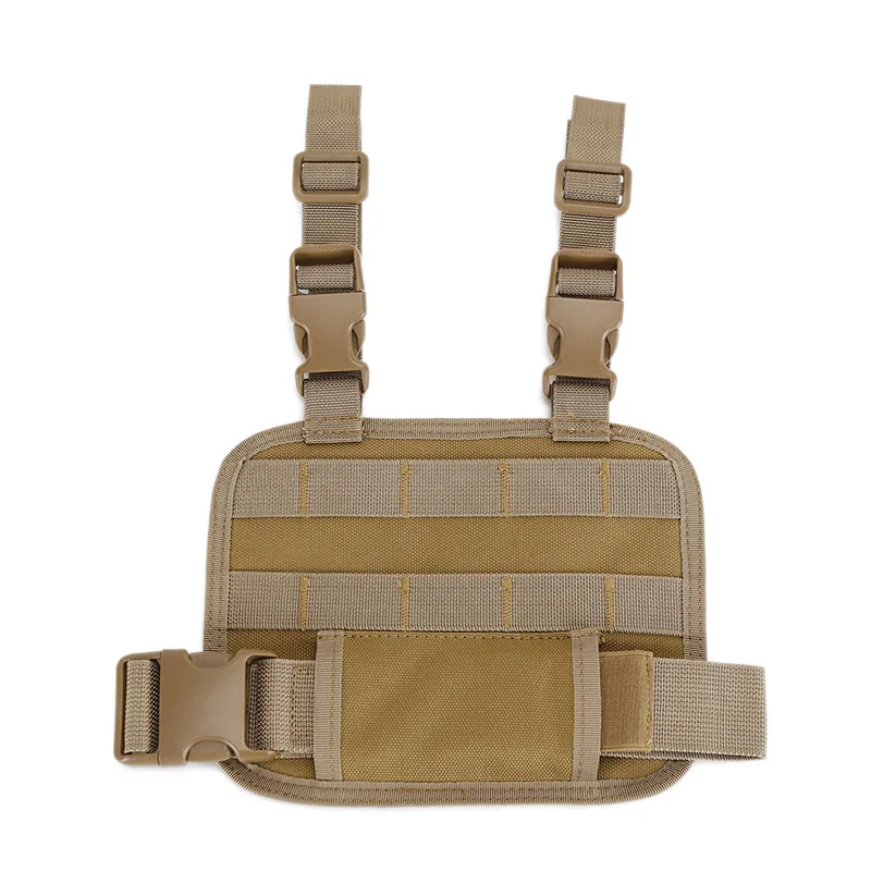 Outdoor Tactical Module Leg Hanging Board CS Military Fan Portable Clip Bag MOLLE Leg Hanging Holster Leggings Hanging Bag