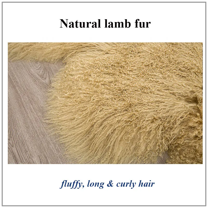 Offerte Naturale Tibet Pelliccia Di Agnello Tappetini Genuine Pelliccia Di Agnello Coperta Formato Su Ordinazione