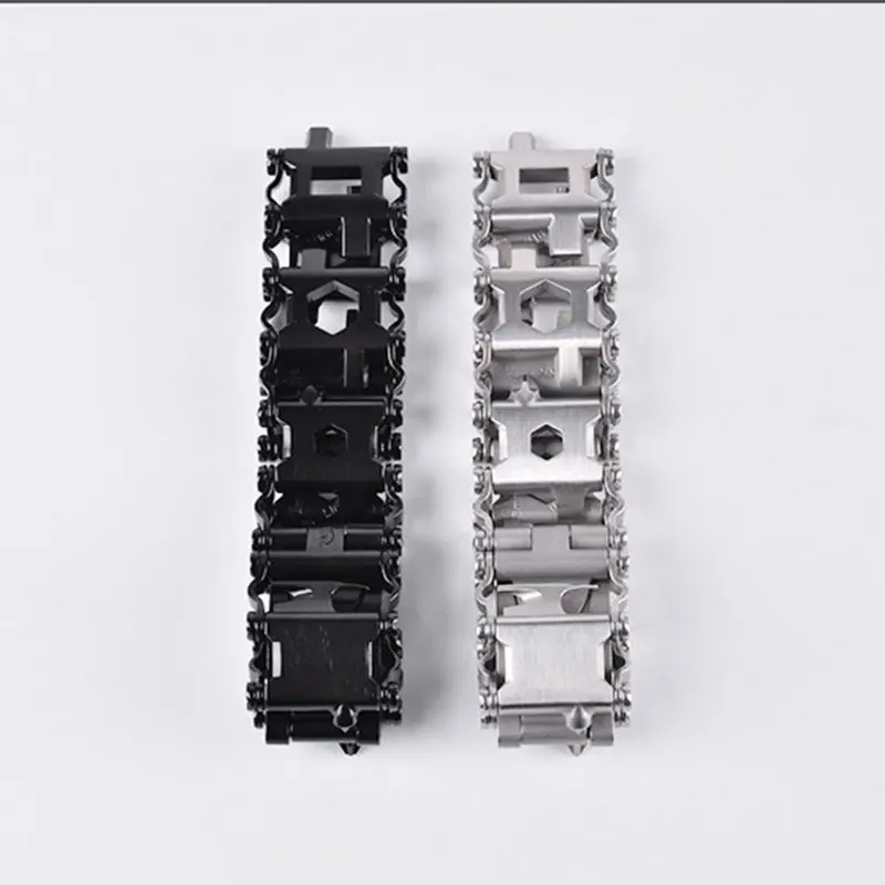 

29 in 1 Multifunctional Spliced Bracelet Using Screwdriver Tool Men Outdoor
