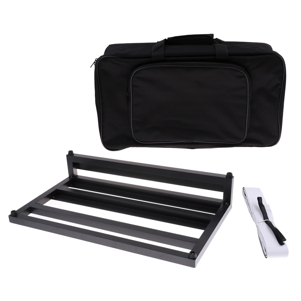 Алюминиевый сплав Гитарный Эффект педалборд с Gig сумкой для гитарных деталей