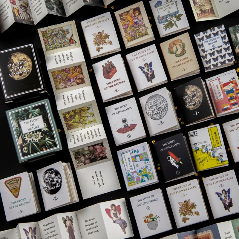 

3 books Retro one thousand and one night story book DIY Scrapbook Journal Planner Decorative Material Stationery School Supplies