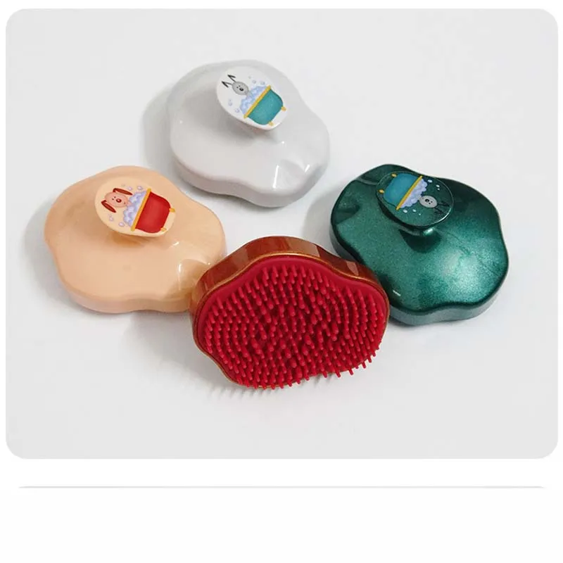 Силиконовая мягкая щетка для волос новорожденных детский шампунь перхоти грязь