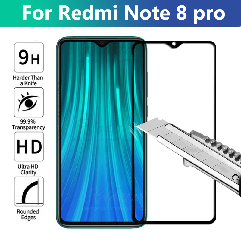 Защитное стекло для Xiaomi redmi note 8 pro закаленное Защита экрана xiomi Redmi note8 redmi8