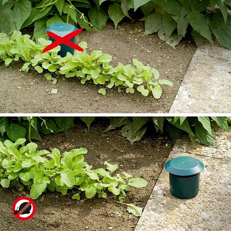 Reusable Snail Slug Bait Station Eco Friendly Garden Pests Insects Trap Plastic | Дом и сад