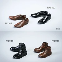twtoys tw2142 112 male leather shoes boots model clothes accessories fit 6 cf action figure body