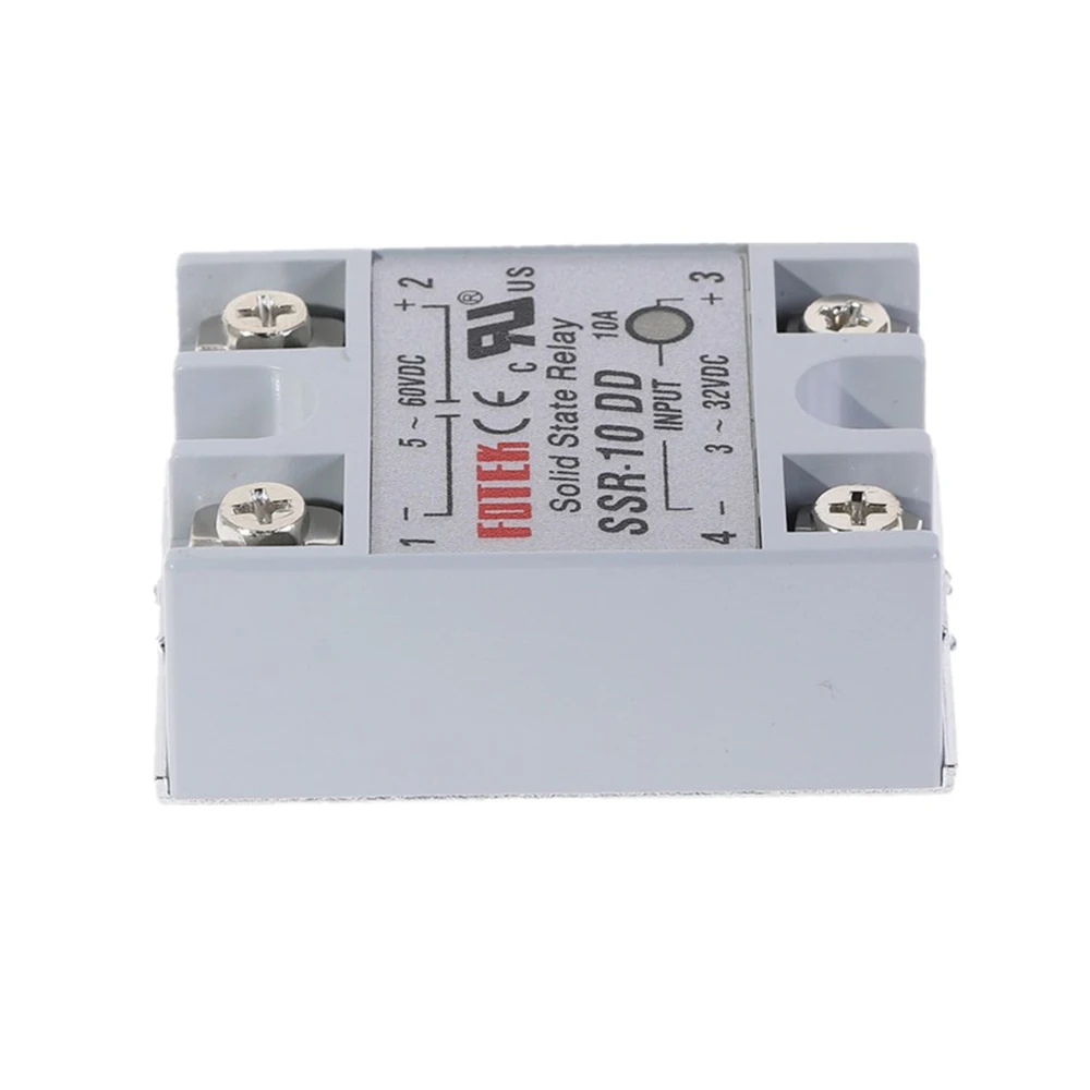 DC-DC Однофазное твердотельное реле SSR-10DD DC SSR Module 10A DD входное напряжение 3-32V TO 5-60V