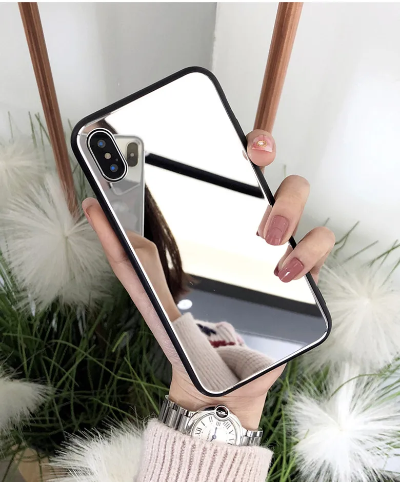 Ударопрочный чехол для телефона iPhone 11 Pro XS MAX XR 7 8 Plus X роскошный косметический