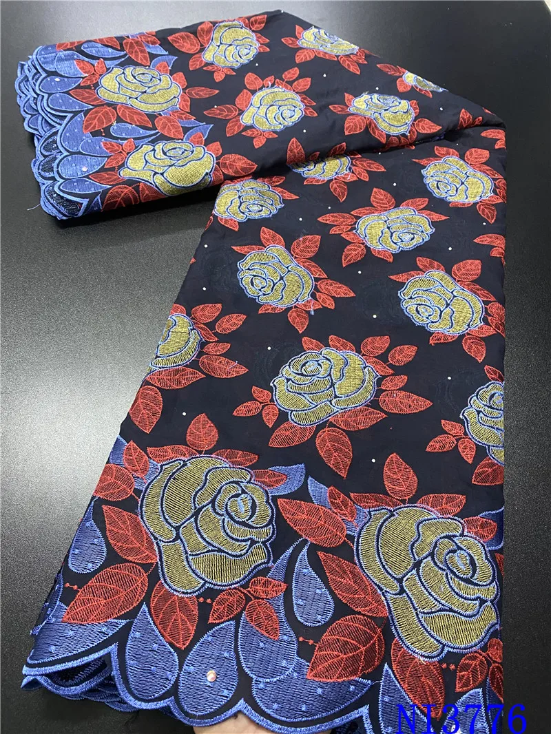 Швейцарская вуаль кружева NIAI в Швейцарии 2020 Высококачественная африканская