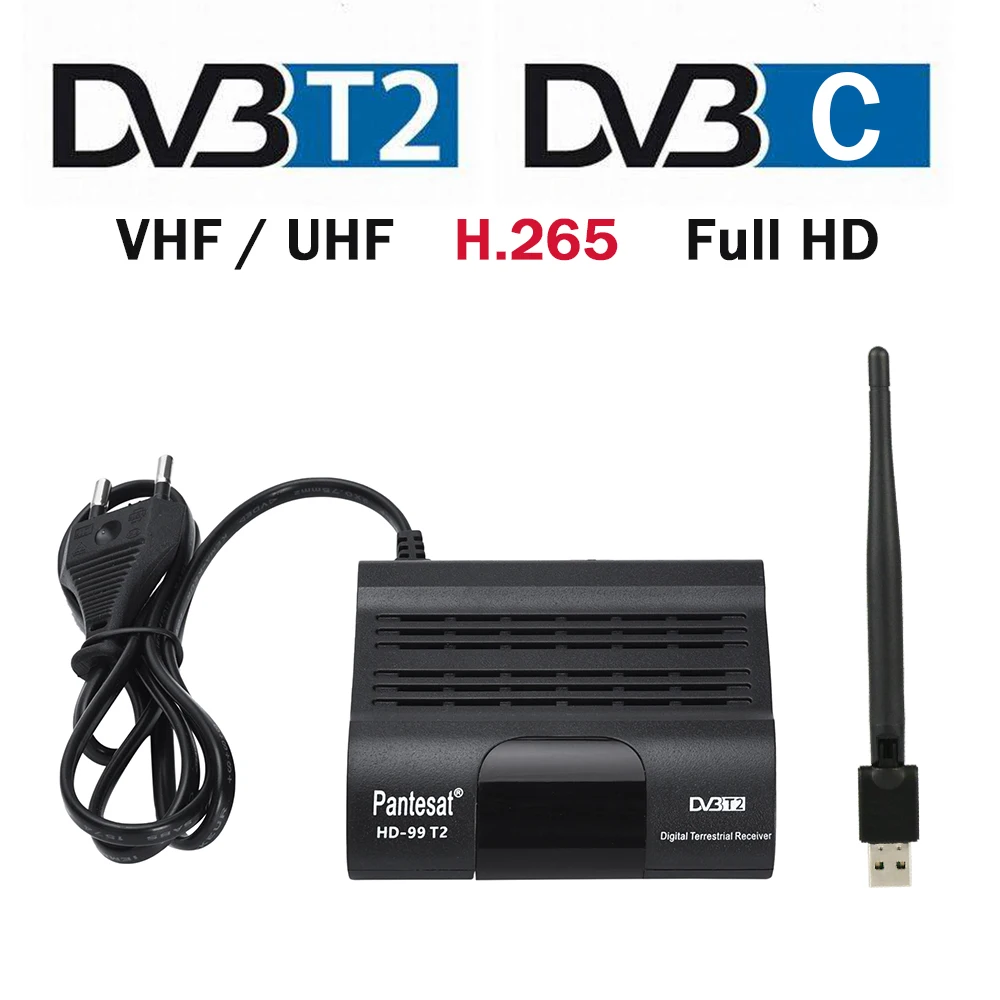 DVB T2 C TDT ТВ тюнер H.265 Full HD цифровая приемник приемное устройство FTA DVBT2 IP Youtube