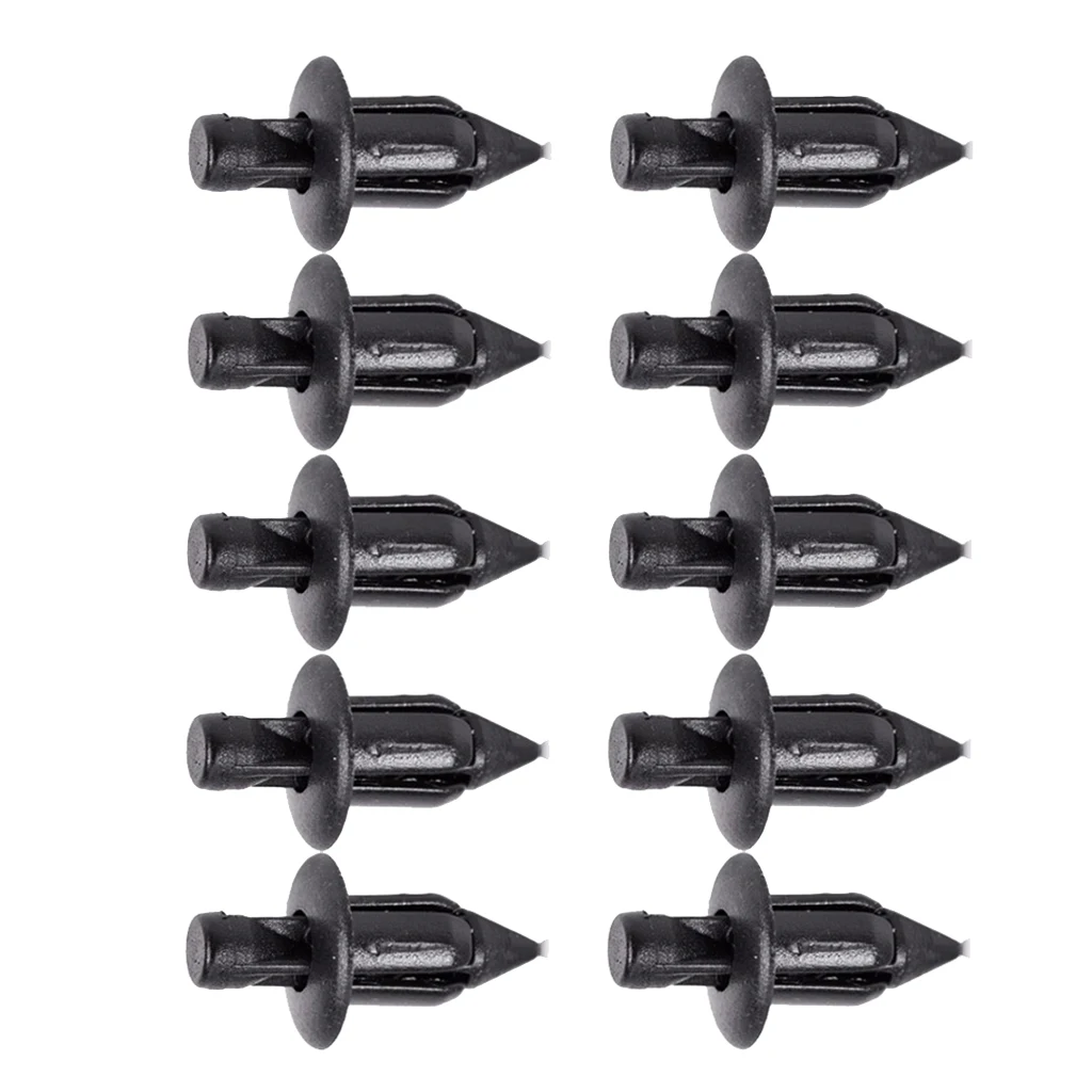 

50PCS Motorcycle Retainer Clips Bumper Push Rivet Clips Retainer For Honda CBR Yamaha YZF R1/6 Suzuki Triumph Kawasaki Polaris