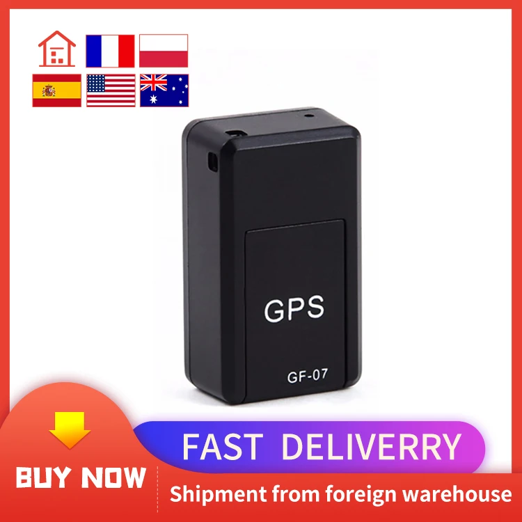 

GF07 Tracker GPS Tracker Miniature Intelligent Locator Car Anti-theft Recording Strong Magnetic Adsorption