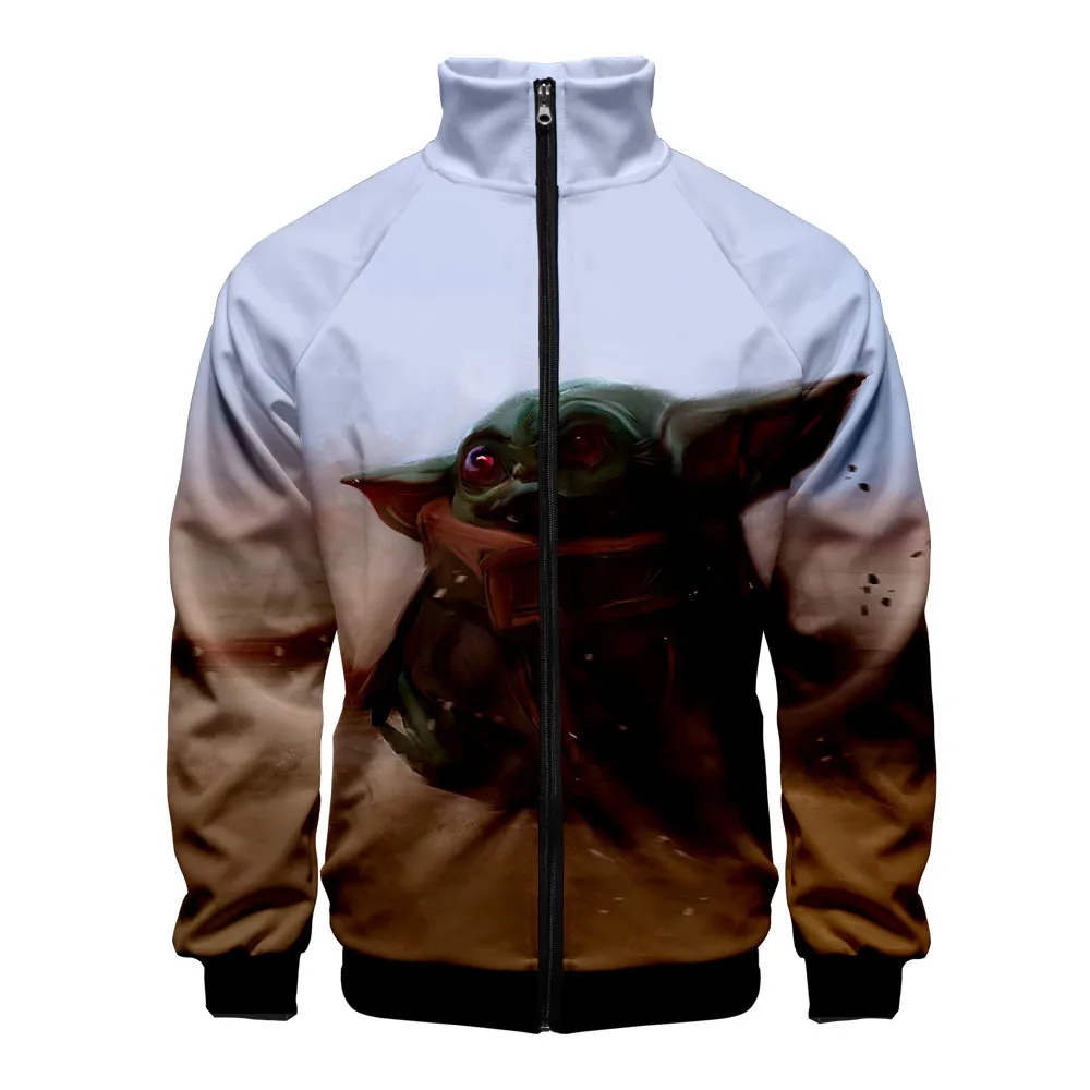 Мужская и Женская Повседневная Толстовка с капюшоном Mandalorian толстовка 3D принтом