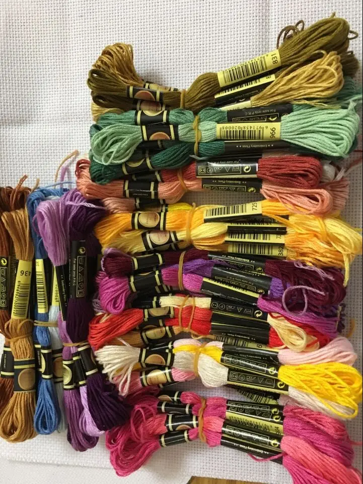 Лучшая CXC 10 штук фотосессия/задняя фотография/пользовательские цвета ниток 05