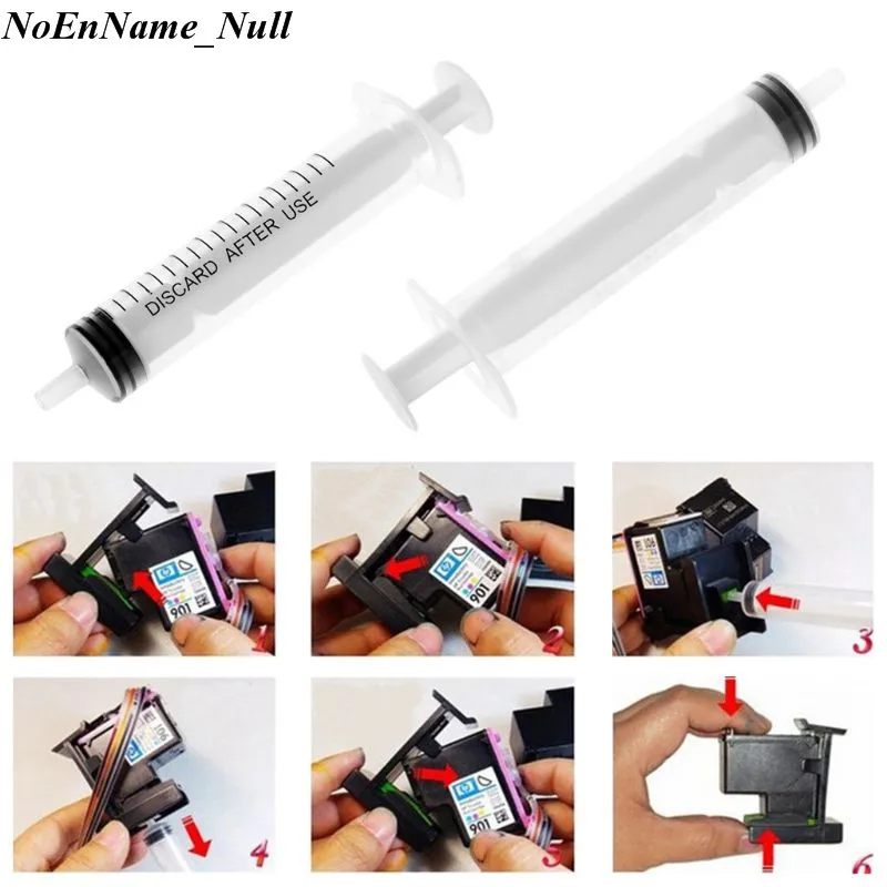 Зажим для картриджа с чернилами + 2 резиновых прокладки набор инструментов шприца