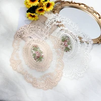 ins retro lace pad nail art photo props photography background cloth white ornaments jewelry shooting props decoration
