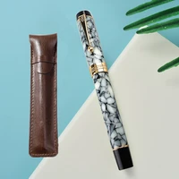 jinhao 100 centennial resin fountain pen fmbent nib with converter excellent quality office business writing gift ink pen