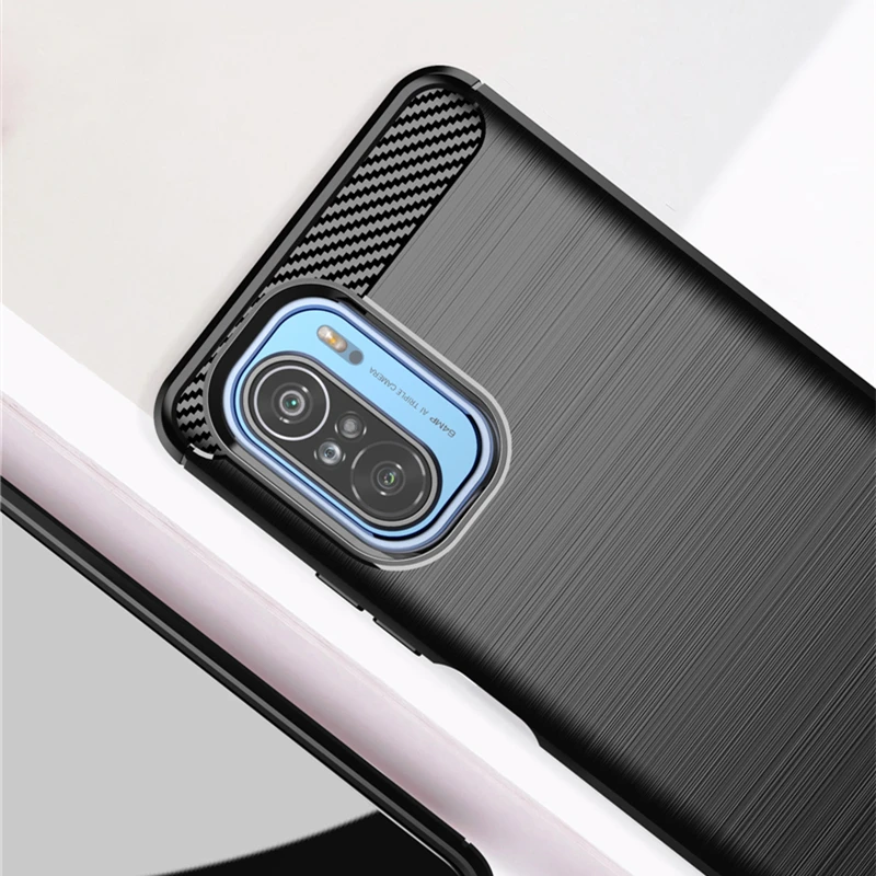 For Xiaomi Poco F3 Case Matte Silicone Soft New Carbon Fiber Slim Case For Xiaomi Poco F3 Cover For Xiaomi Poco F3 Mi 11 Case