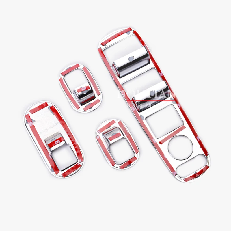 Для Honda HRV 2018 Хромированная Подставка для окна переключатель панель Накладка VEZEL