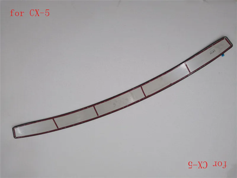Высокое качество из нержавеющей стали Задний бампер протектор Подоконник для Mazda