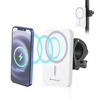 universal smartphone charger 15w magnetic qi wireless charger 360 degree rotating vlogging phone clamp stable holder accessories