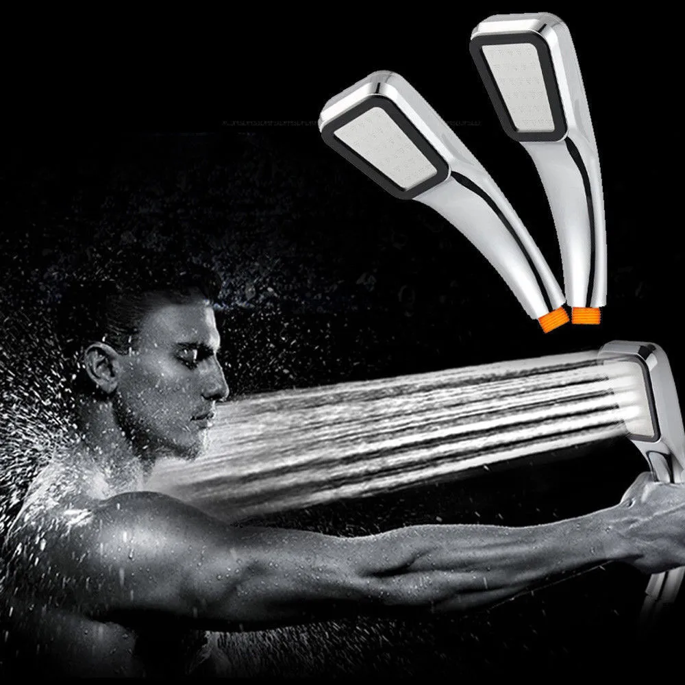 

ABS plastic Bathroom Shower Head Chrome Rain Head Water Saver Classic Design Rain Showerhead High Pressure Water Saving Z0220