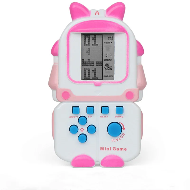 23 игры Встроенный игровой автомат мини портативная игровая консоль головоломка