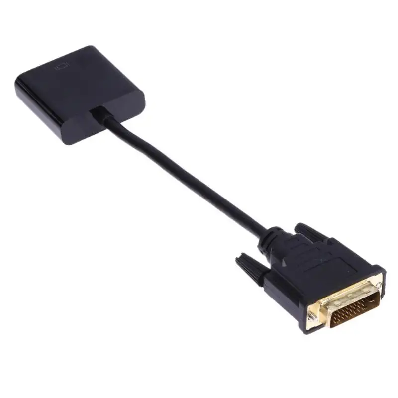 1080P DVI-D 24+ 1-VGA преобразователь ТВЧ-сигналов монитор кабель для ПК дисплей карты