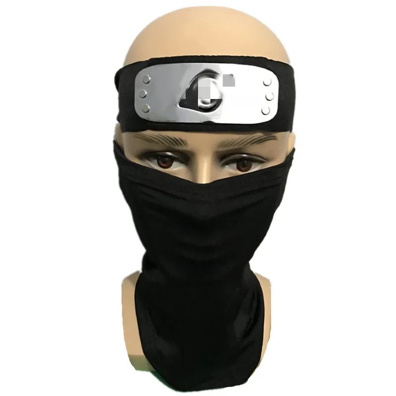 

Hatake Kakashi Cosplay Mask Headband Anime weapon Accessories Uzumaki Halloween Costume Arms Props