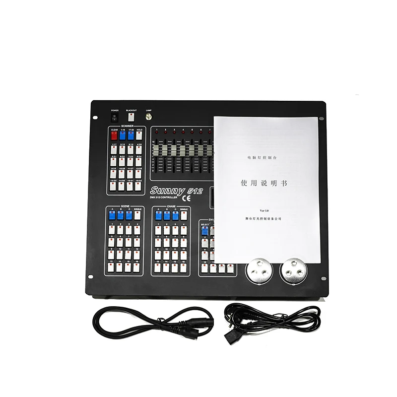 DJworld DMX консоль 1024 контроллер для освещение для сцены DMX 512 DJ контроллер оборудование международный стандарт движущийся головной свет