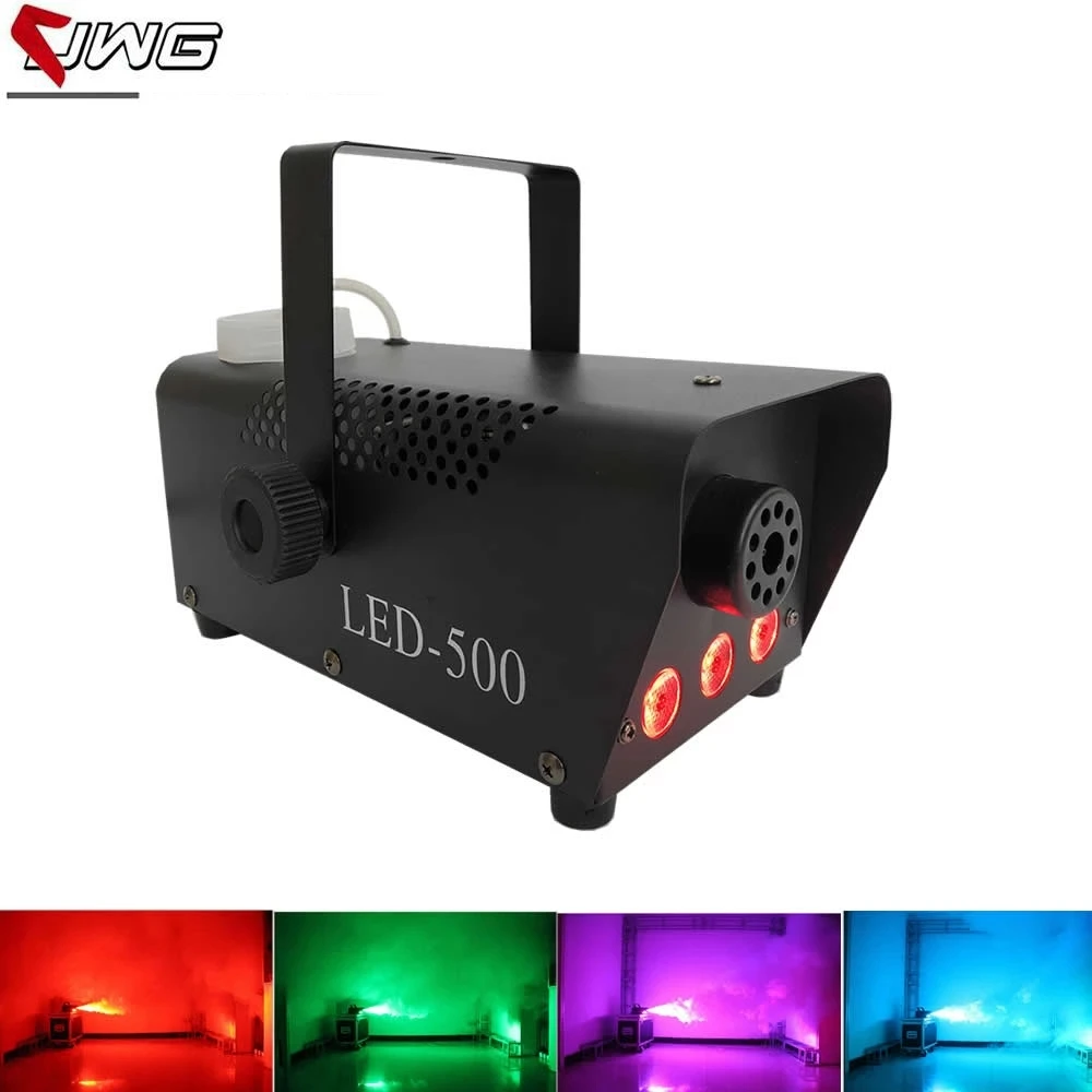 Free Shipping 400W Mini LED Fog Machine/ Disco Smoke Machine For Disco KTV Party Remote Control