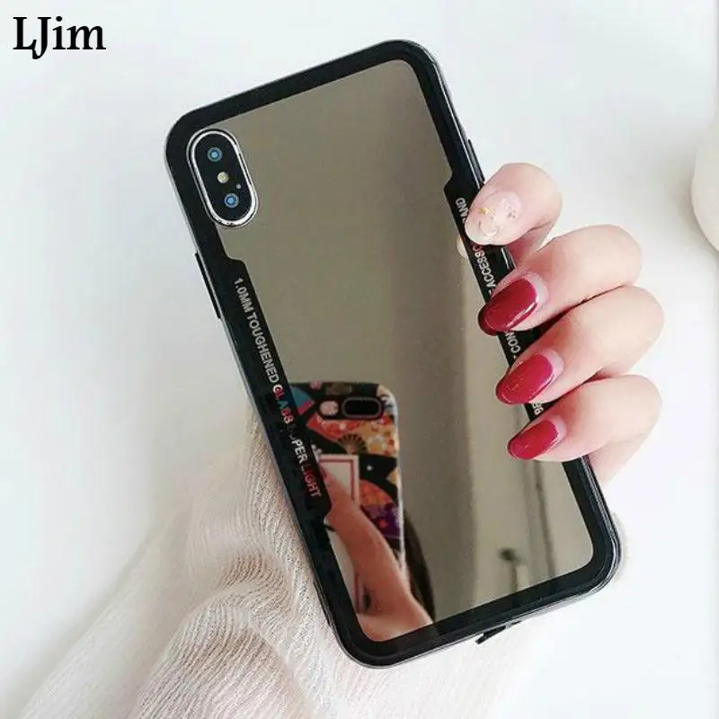 Роскошные акриловые зеркальные чехлы из ТПУ для iPhone 11 Pro XS Max XR 8 7 Plus X 6 S чехол