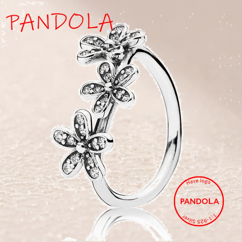 

190933CZ Dazzling Daisies Stackable Ring