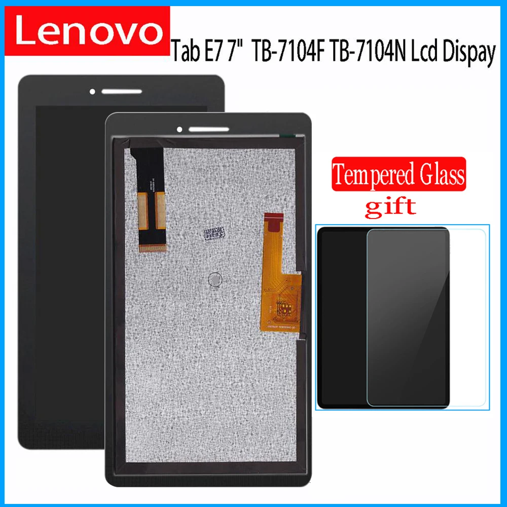 Новый 7 дюймовый экран для Lenovo TAB E7 ЖК дисплей и дигитайзер сенсорного экрана в