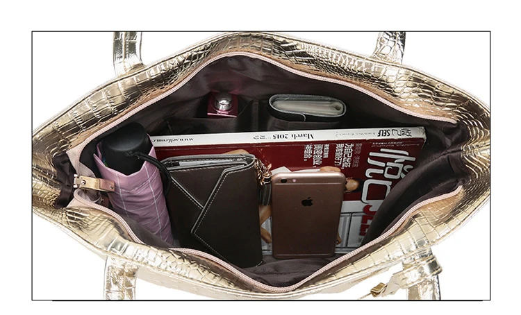 

Chuwanglin Women Handbag Shoulder Leather Bag Fashion Hand bag Retro Embossing Leather Ladies Shoulder Bag Large Tote D63003