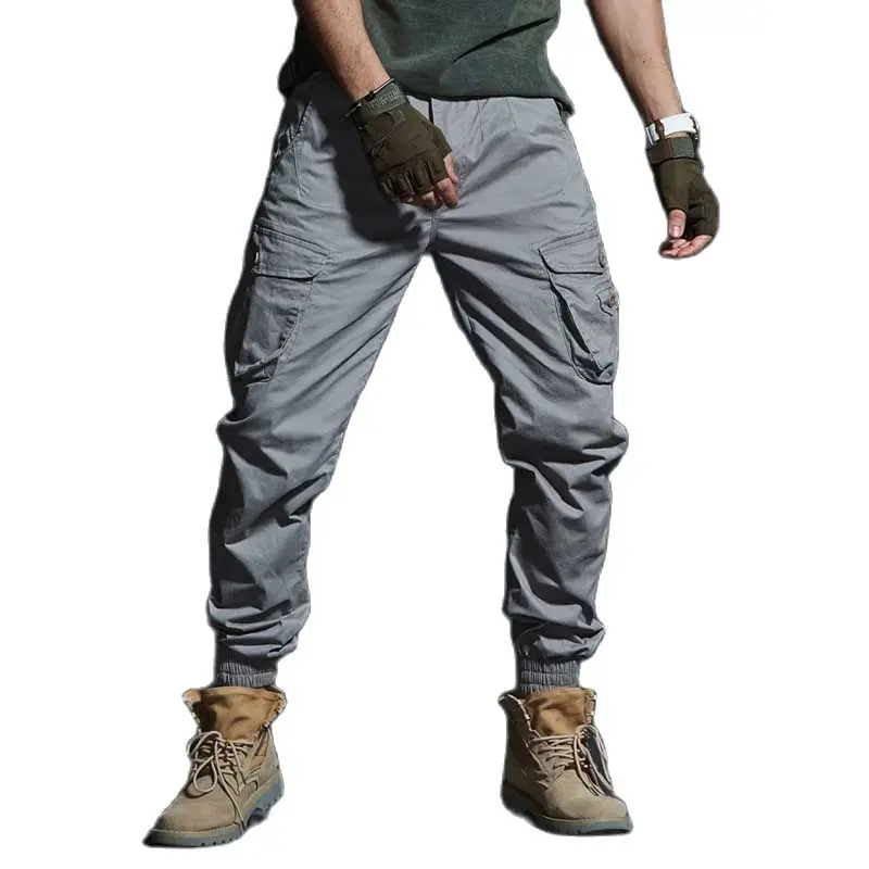 Брюки-карго мужские хлопковые в стиле хип-хоп | Мужская одежда