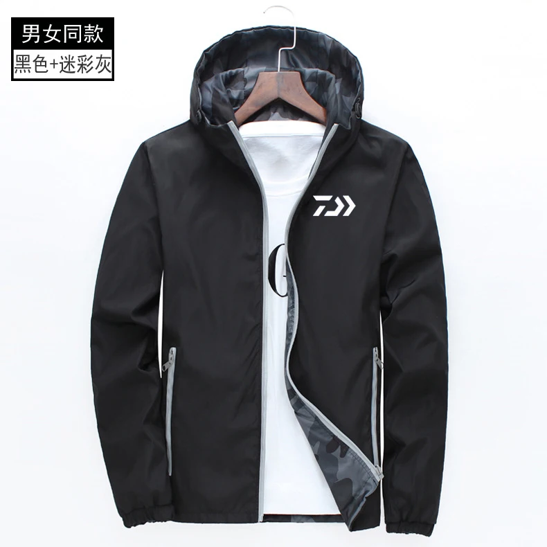 

DAIWA Fishing Clothes Jacket clothing 2 in1 Double-faced waterproof Windproof climbing jacket Outdoor Windbreaker Fishing coats