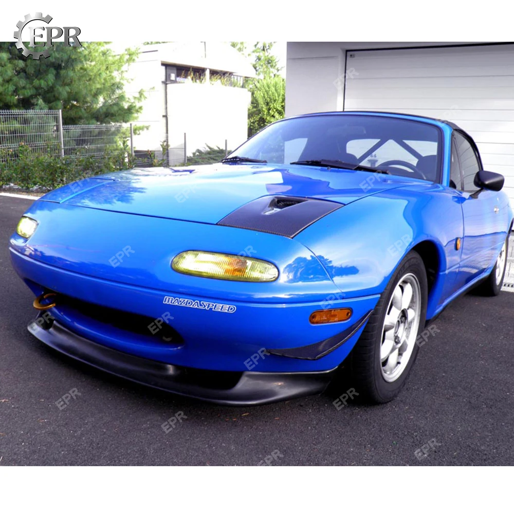 Для Mazda MX5 на MK1 Miata LHS (1 шт.) вентилируемый углерода фары крышка тюнинг часть