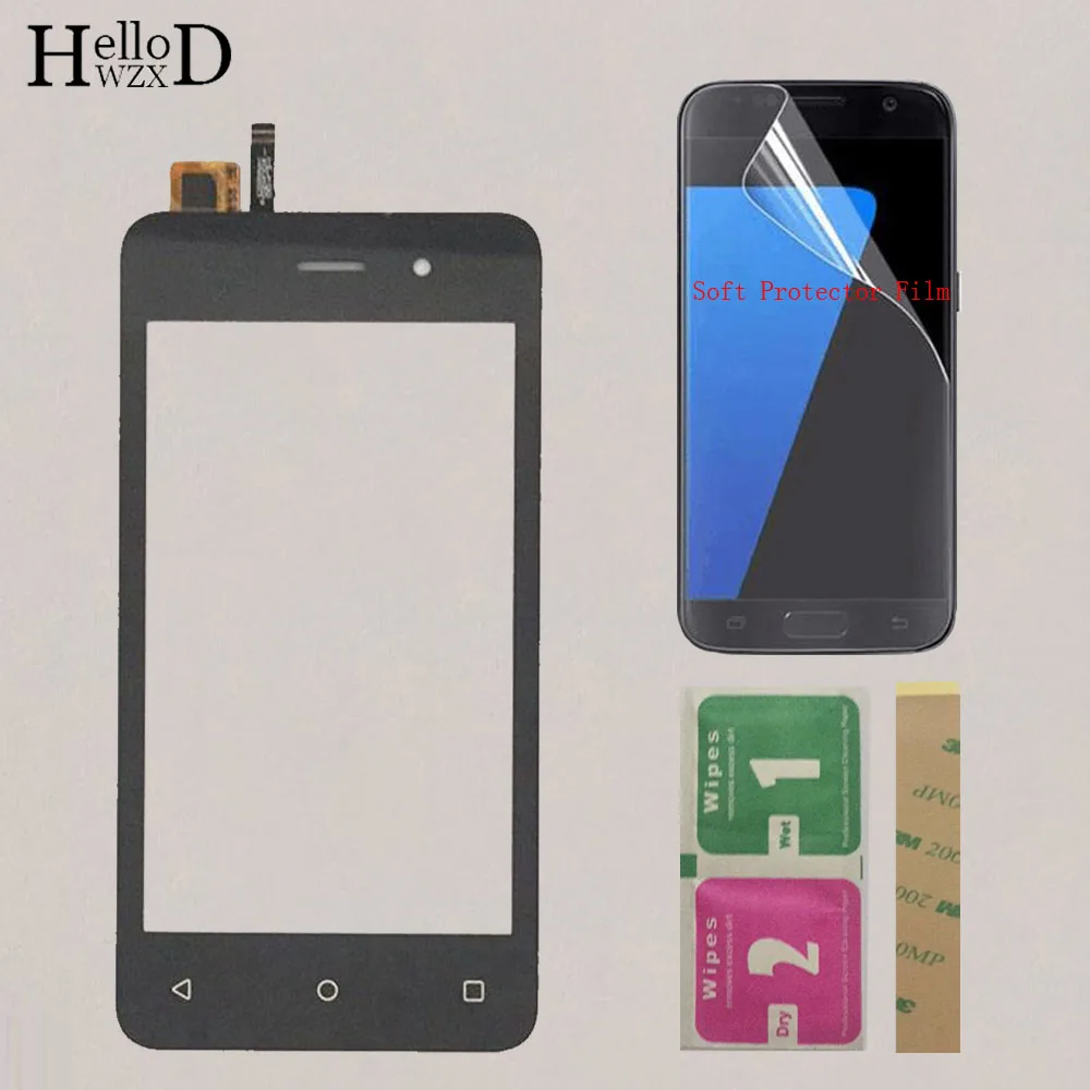 

Мобильный сенсорный экран для Fly FS405 Stratus FS 405 сенсорный экран дигитайзер стеклянная Сенсорная Панель переднее стекло защитная пленка