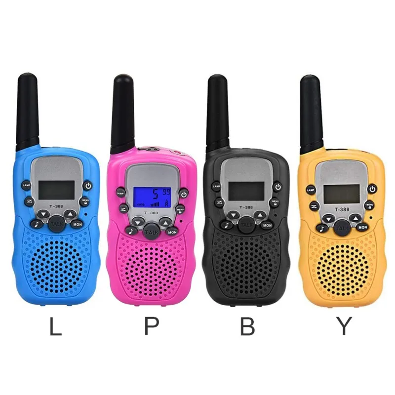 

Hot Kids Walkie Talkie Radio Mini Toys T-388 3 5 Km 22 FRS And Gmrs UHF Kid Gift Bft3 Portable Two Way Transceiver 2PCS / Set