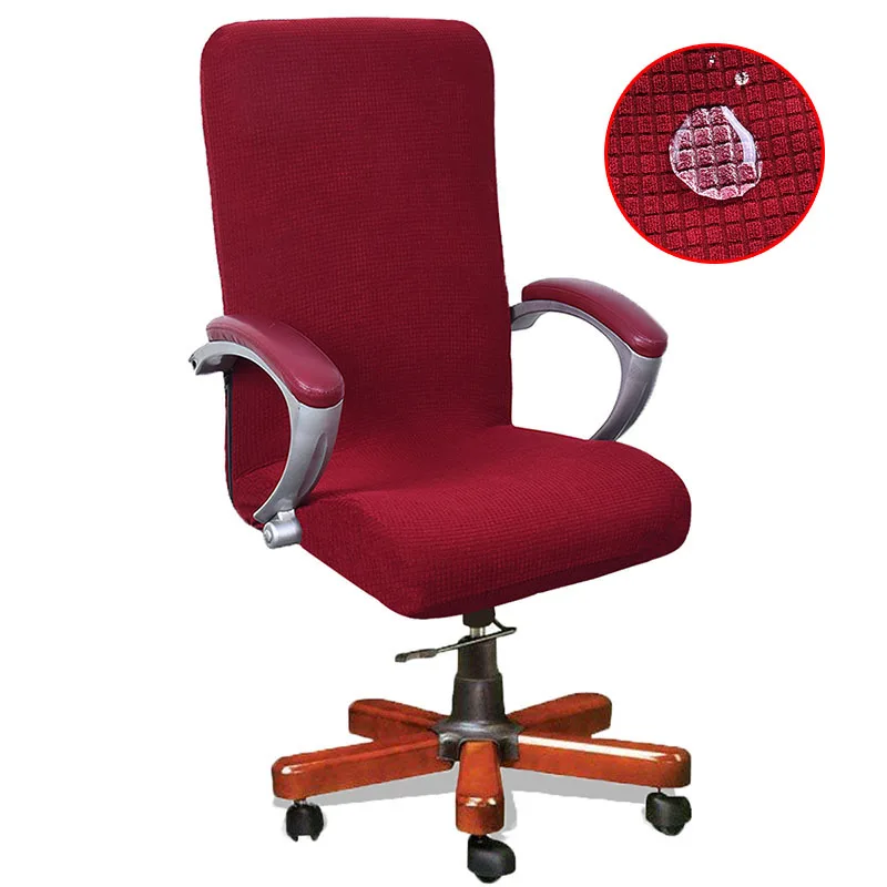 Современный спандекс водонепроницаемый чехол для компьютерного стула из