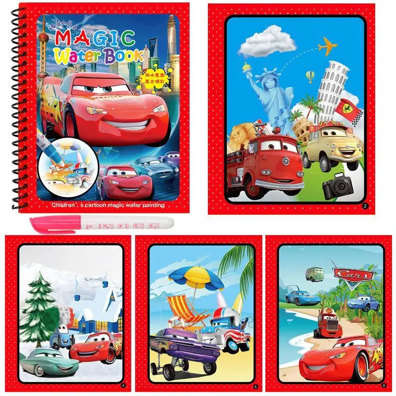 

New products Coloring Book Doodle Magic Pen Painting Drawing Board For Kids Toys Magic Water Drawing Book Birthday Gift