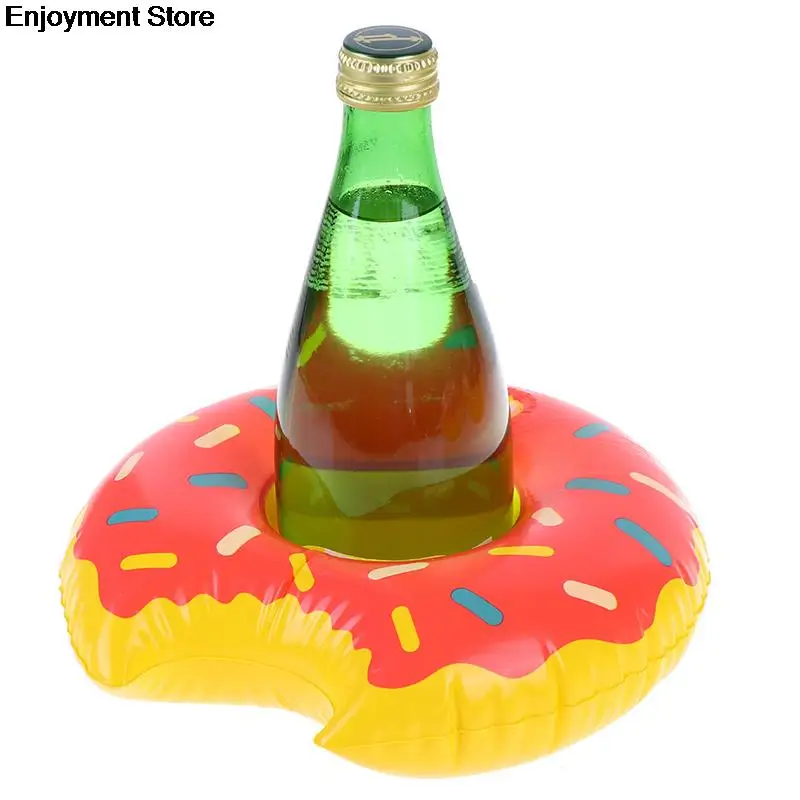 Высокое качество 3 шт./лот пончики надувные воды питьевой плавающий подстаканник