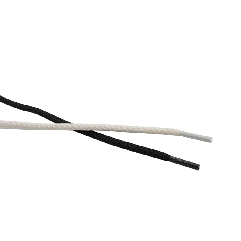 

Coolstring Shoe Accessories 4.7MM Black White Reflective Glowing 120CM Polyester Shoe Ropes Strong Lacet Drop Shipping Sznurwki