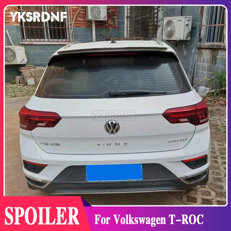 YKSRDNF высококачественный задний спойлер на крышу из АБС-пластика для Volkswagen T-ROC 2018