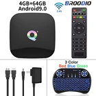 ТВ-приставка на Android 9,0, 4 + 3264 ГБ, 4 ядра, 2,4 ГГц, Wi-Fi