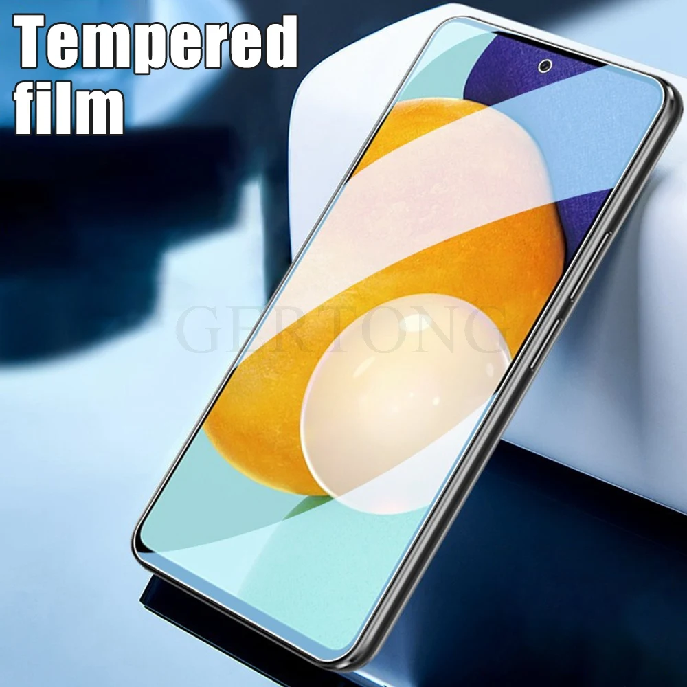 Закаленное стекло 9H для SAMSUNG Galaxy A52 5G 4G A5260 6 5 дюйма 8 Гб 128/256 ГБ стандартное Защитное