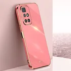 Чехол с квадратным покрытием для Redmi 10, Высококачественная Модная тонкая накладка на заднюю панель для Xiaomi Redmi Note 10, 10s, 8, 7 Pro, 9t, 9a Global